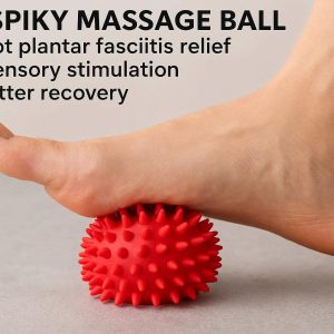 22 Spiky Massage Ball For Foot Plantar Fasciitis Relief And Sensory Stimulation For Better Recovery