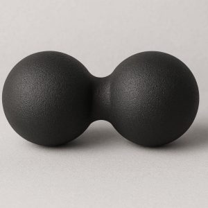 23 Peanut Massage Ball For Neck And Spine Alignment With Double Lacrosse Ball Design For Stability