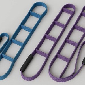 5 Long Fabric Resistance Bands For Full Body Stretching And Assisted Pull Ups With Soft Grip Design